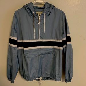Blue Zumiez Windbreaker